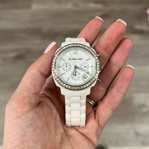 Michael kors white watch